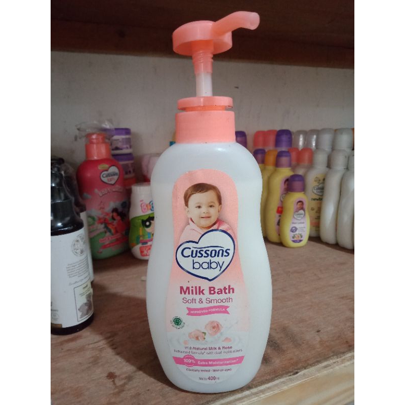 Cussons baby milk bath 400ml/300ml