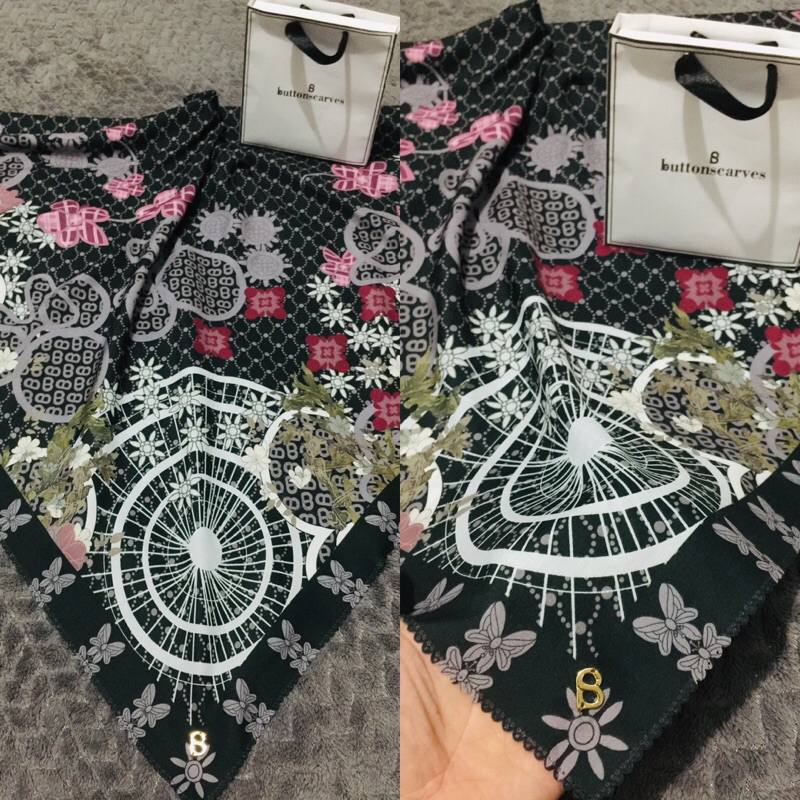 Buttonscarves Dream Park TDP Black