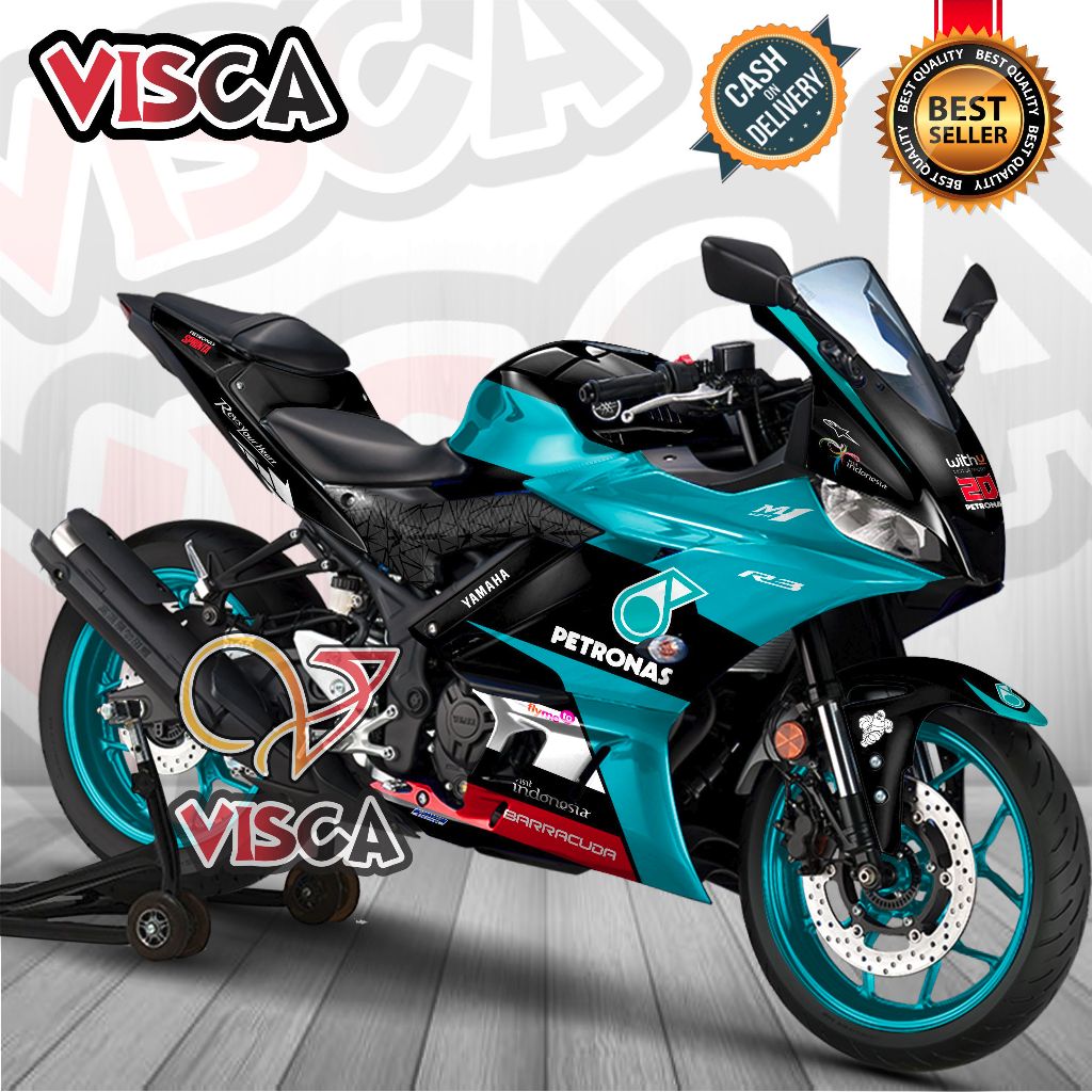 Decal R25 Full Body Decal Yamaha R25 NEW Stiker R25/R3 Full Body Stiker Yamaha R25 Striping R25 NEW 