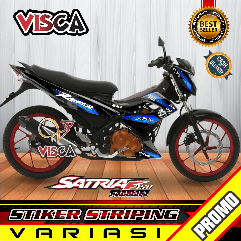 Stiker Striping Satria Fu FACELIFT Variasi RAIDER