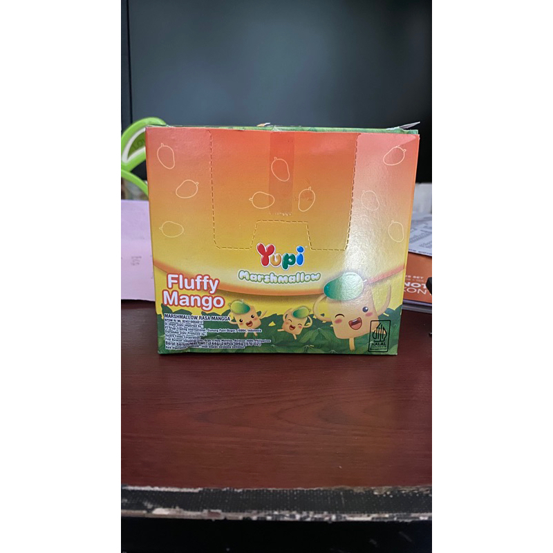 

YUPI MARSHMALLOW FLUFFY MANGO 6gr BOX ISI 24