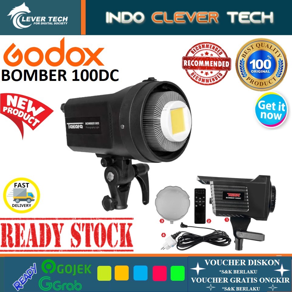 Takara BOMBER 100DC Professional 105W Bi-Color Video LED Light