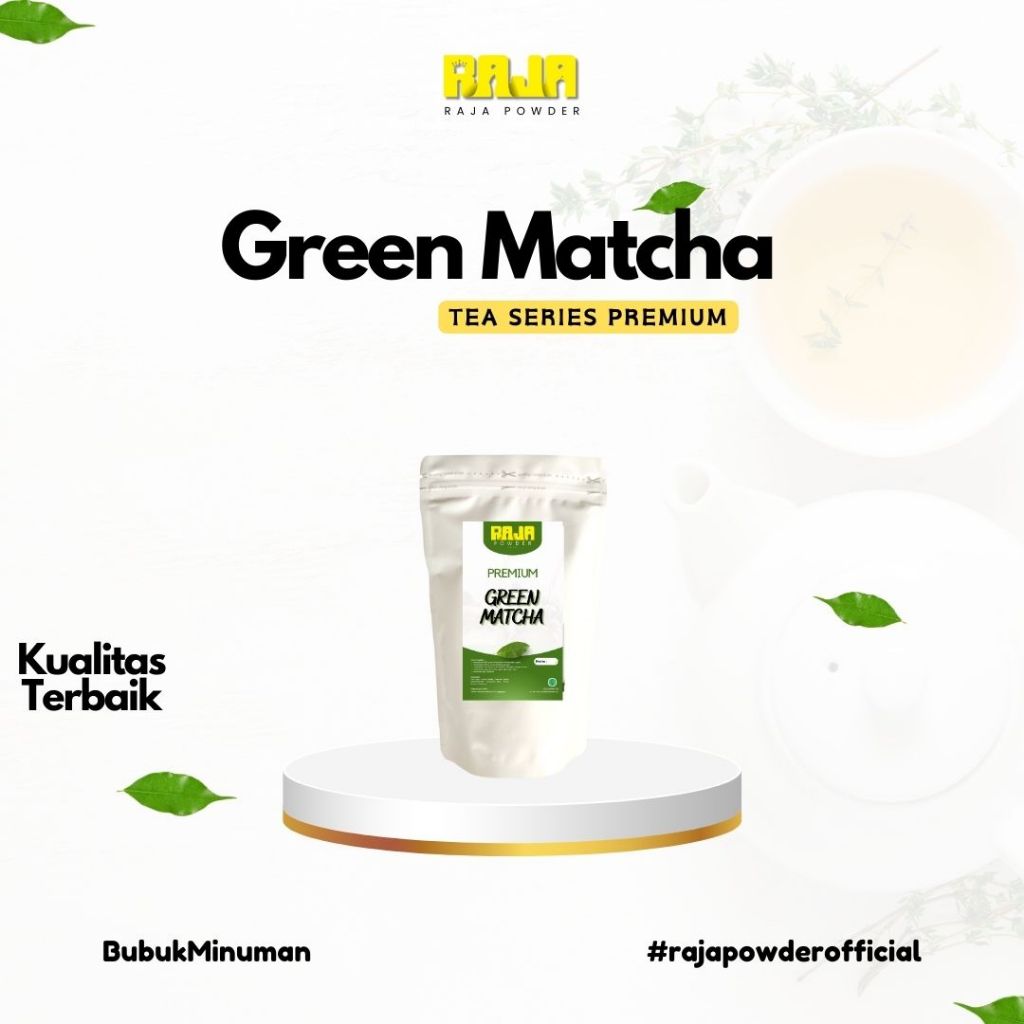 

Bubuk Green Tea Matcha Bubuk Minuman Green Tea Matcha Powder 250 gram PREMIUM