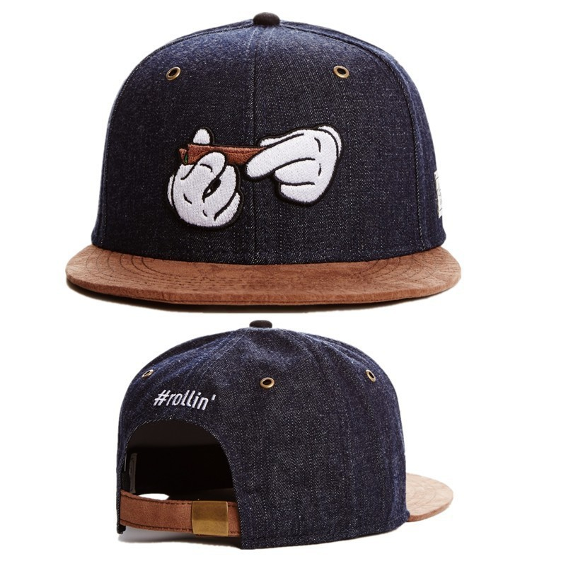 Topi Snapback Cayler & Sons Cayler Sons CnS Hand Navy Jeans Premium
