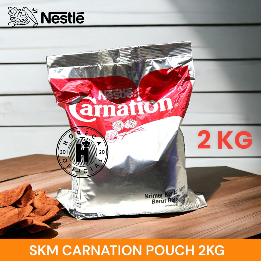 

GRA CONDENSED MILK CARNATION POUCH 2KG/SUSU KENTAL MANIS CARNATION 2KG