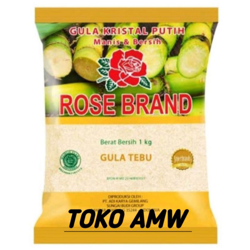 

Gula Pasir Rose Brand Kuning 1 kg