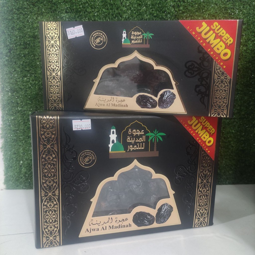 

(Samni Store) Kurma Ajwa Super Jumbo Al Madinah 500 g