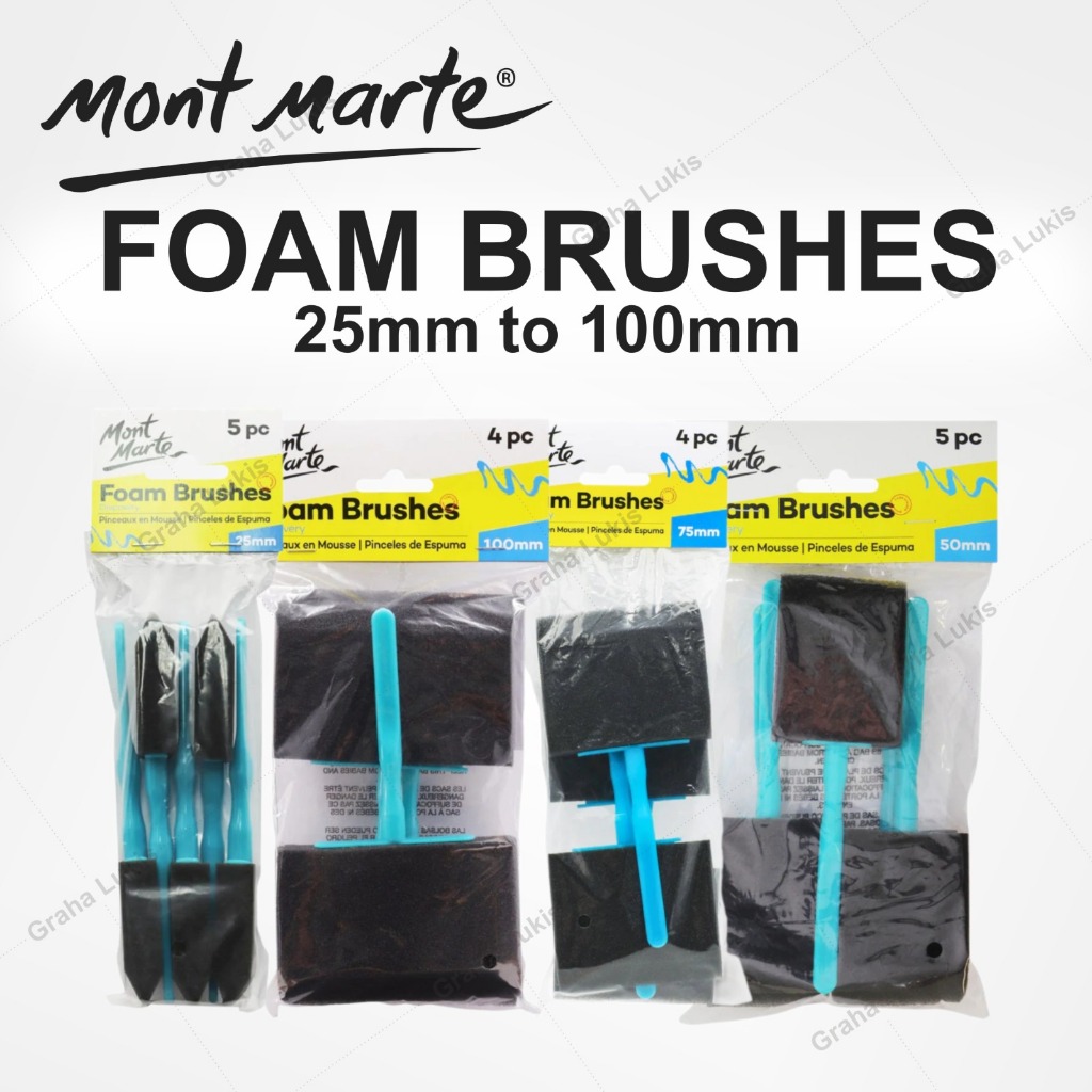 

Mont Marte Foam Hobby Brush