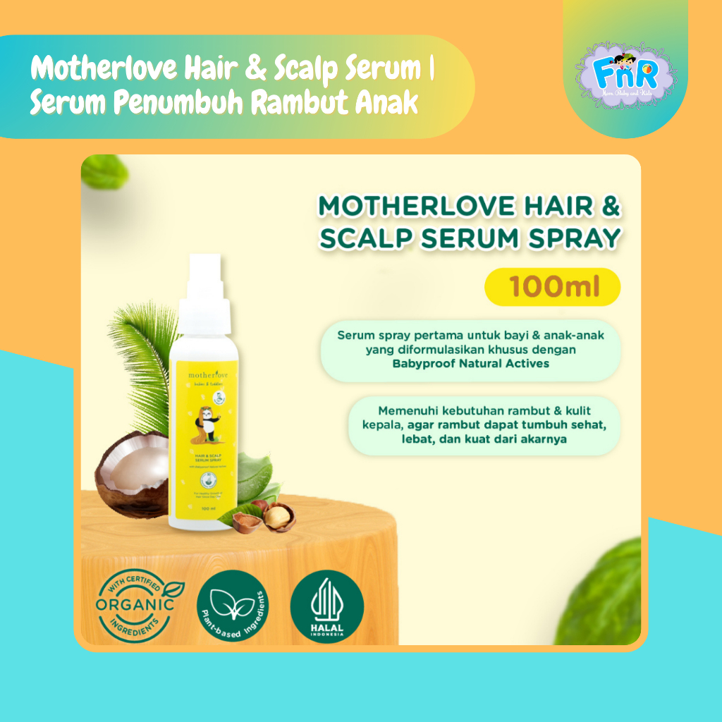 Motherlove Hair & Scalp Serum | Serum Penumbuh Rambut Anak
