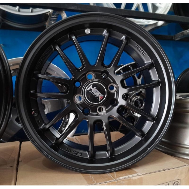 VELG HSR REVO R15 Velg Racing Cocok Untuk Brio Agya Civic Binguo Jazz Vios Starlet Ayla Civic Dll