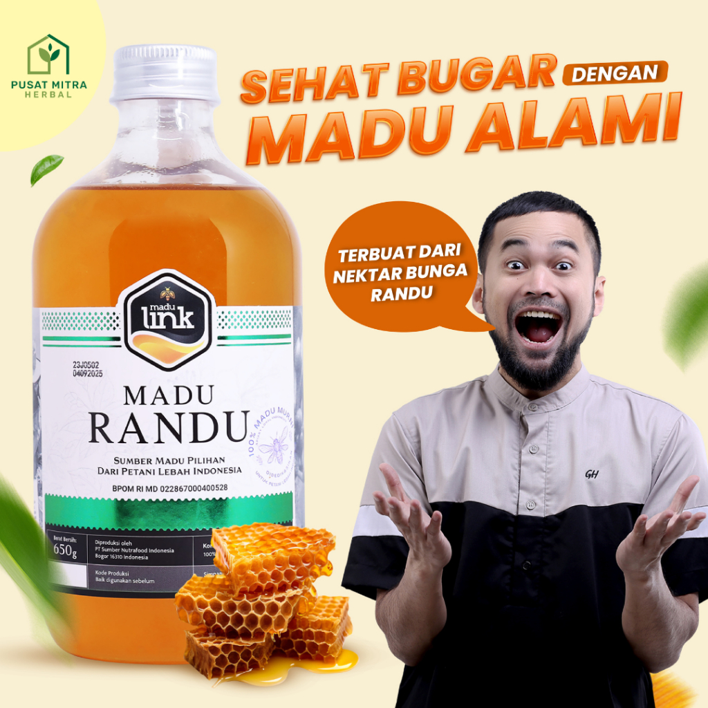 

Madu Link - Madu Randu 650 Gr