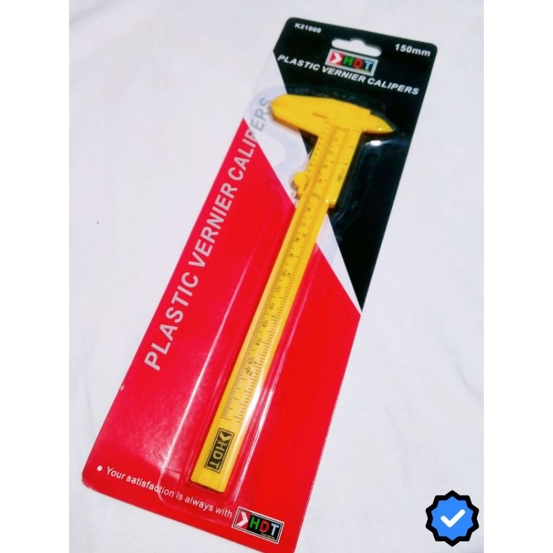 Sigmat Manual Plastik Jangka Sorong 150mm/6inc Plastic Vernier Calipers