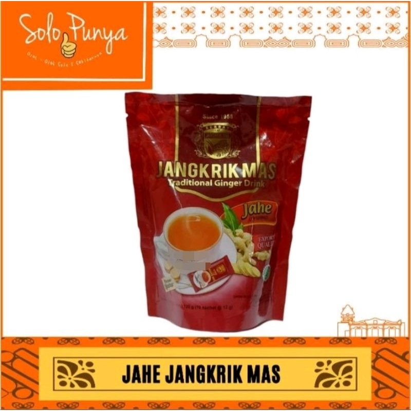 

SERBAT JAHE JANGKRIK MAS