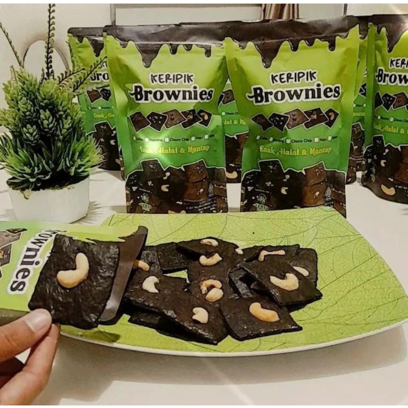 

Keripik brownies Cemilan enak Snack