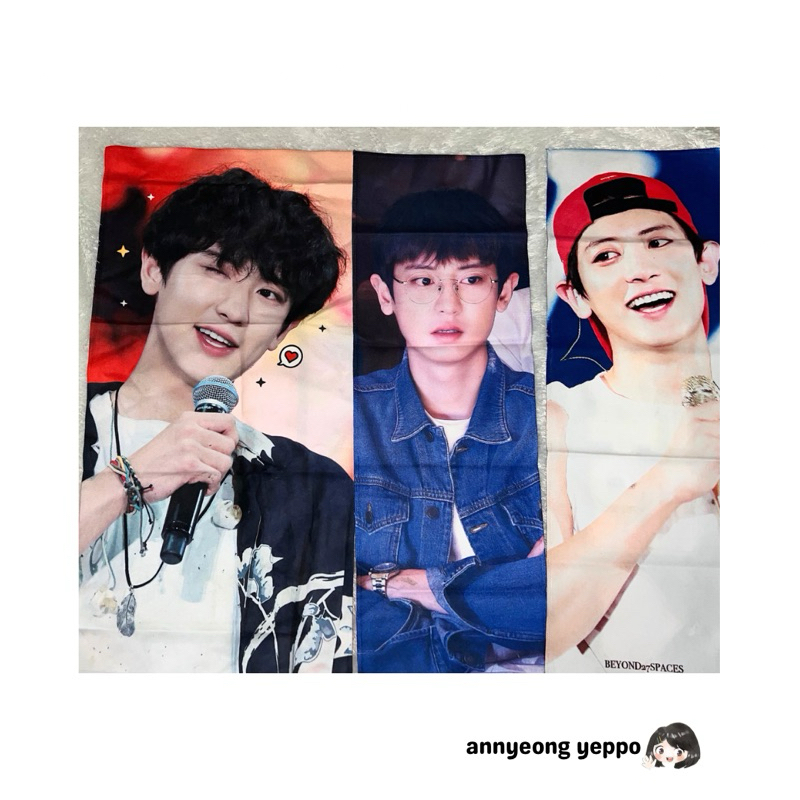 READY STOCK - PARK CHANYEOL EXO SLOGAN BY FANSITE