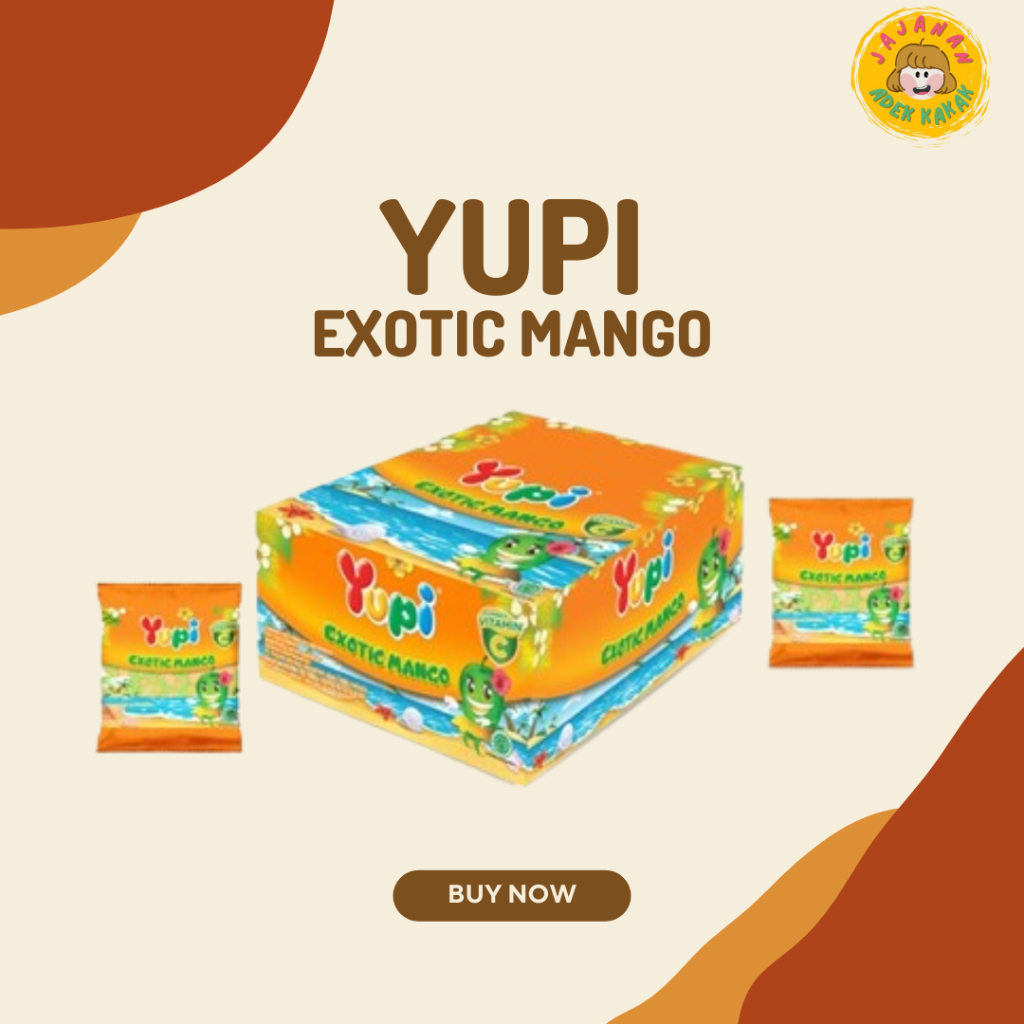 

Yupi Box Exotic Mango Isi 24 Pcs