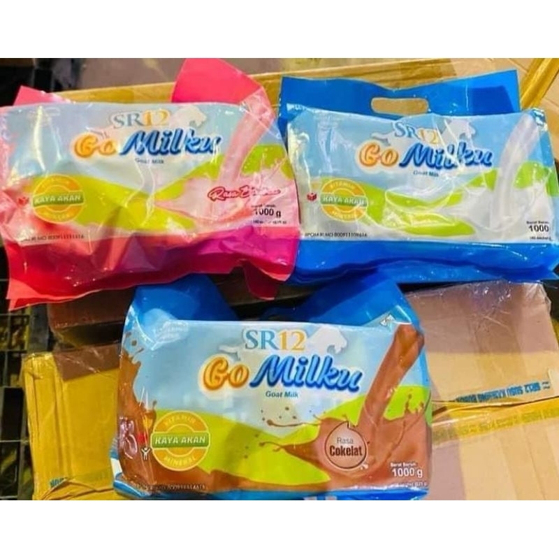 

Gomilku Sachet/25 gram/vanilla/coklat/stowberry