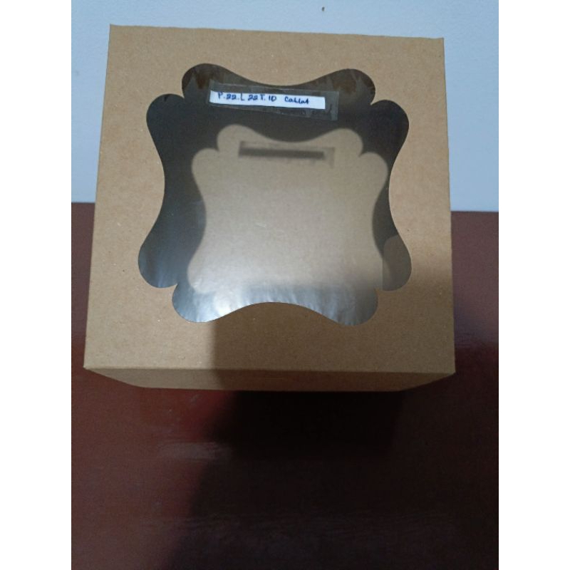 

Box uk22x22x10 1pak=10pc,dus kue bolu,cake ulta,aneka kue basah,bronis,box catering,kue lapis legit bingkisan/kado,