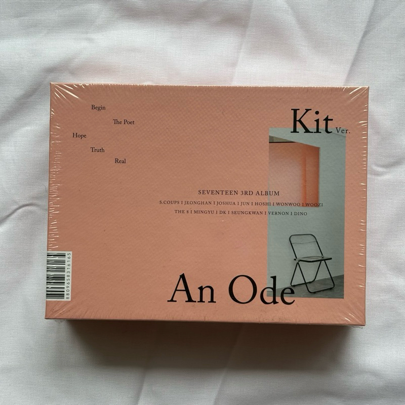 SEVENTEEN 3RD FULL ALBUM AN ODE KIHNO KIT VER. SEALED READY