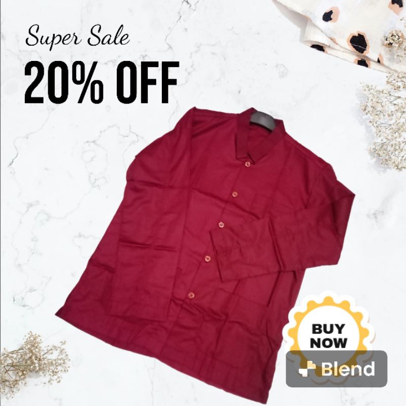 BAJU KOKO HAIBAH BIN HAMID | BAJU KOKO SERAGAM | LENGAN PANJANG