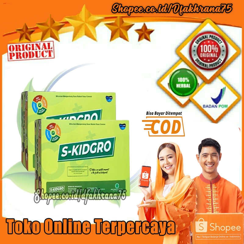 

S-KIDGRO ASLI - SUSU SKIDGRO ORIGINAL PENINGGI BADAN CEPAT UNTUK ANAK REMAJA