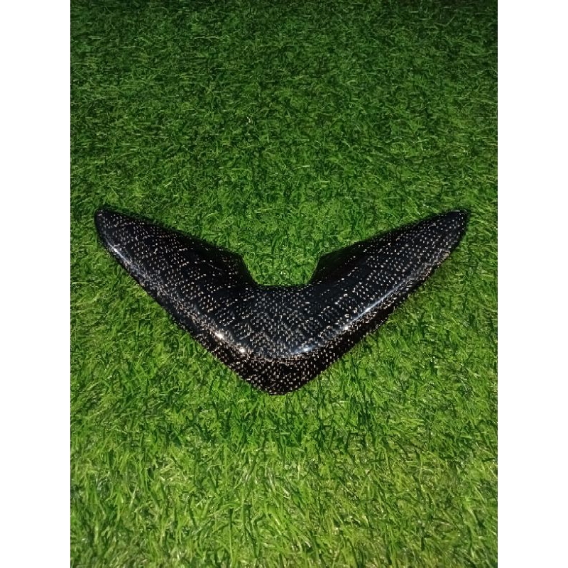 COVER STANG TENGAH NMAX OLD CARBON KEVLAR MOTIF HEXAGON