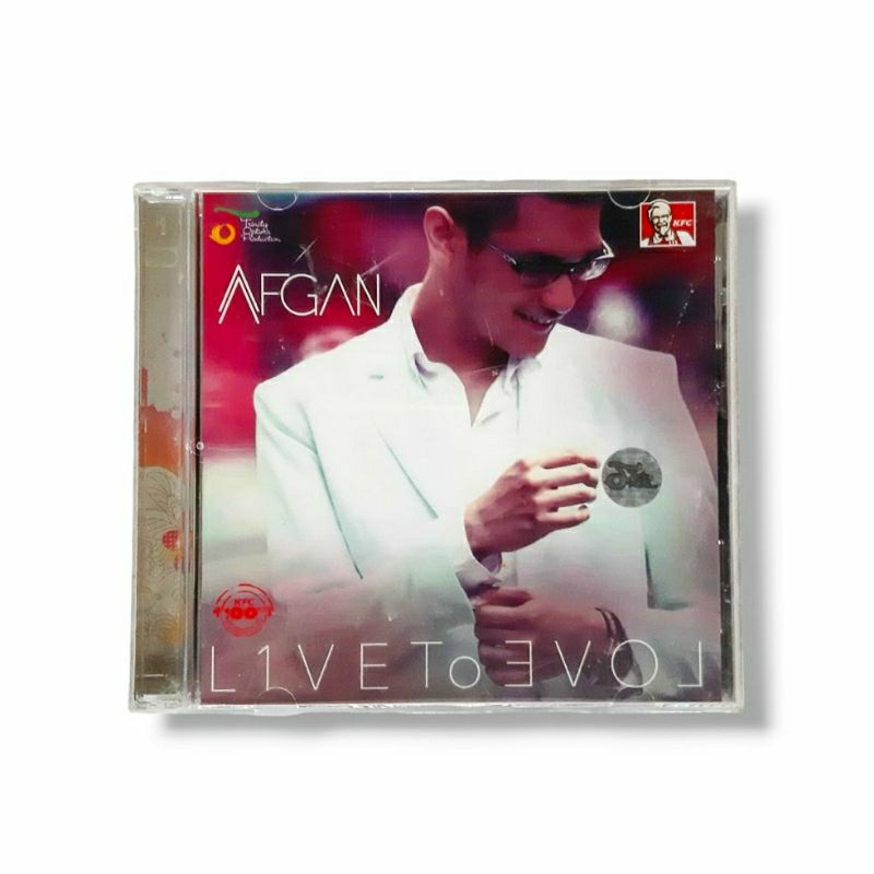 kaset cd Afgan-live to love