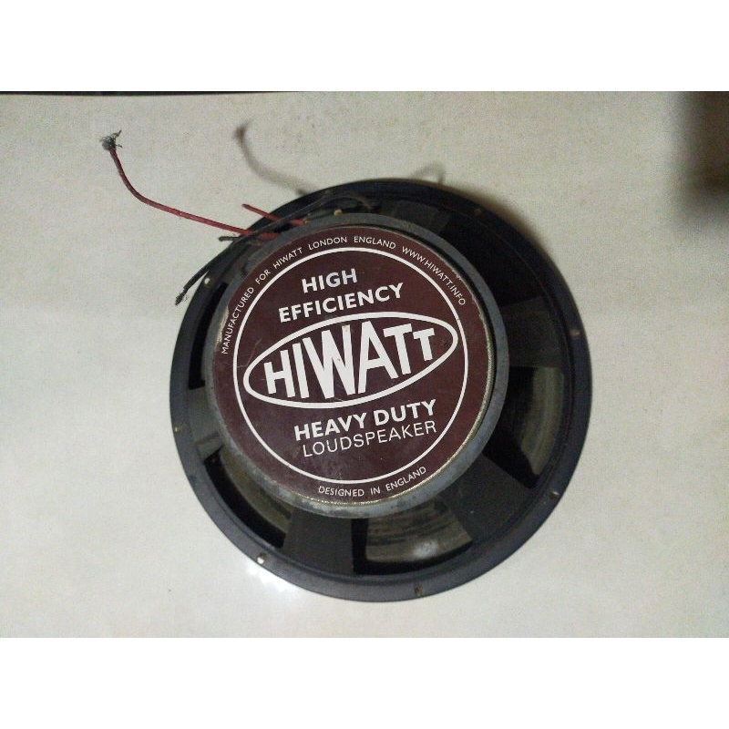 speaker gitar hiwatt heavey duty