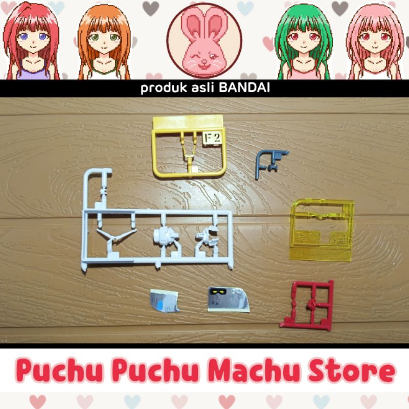 Part Head (Kepala) HG HGCE 1/144 Freedom Gundam revive version (asli BANDAI)