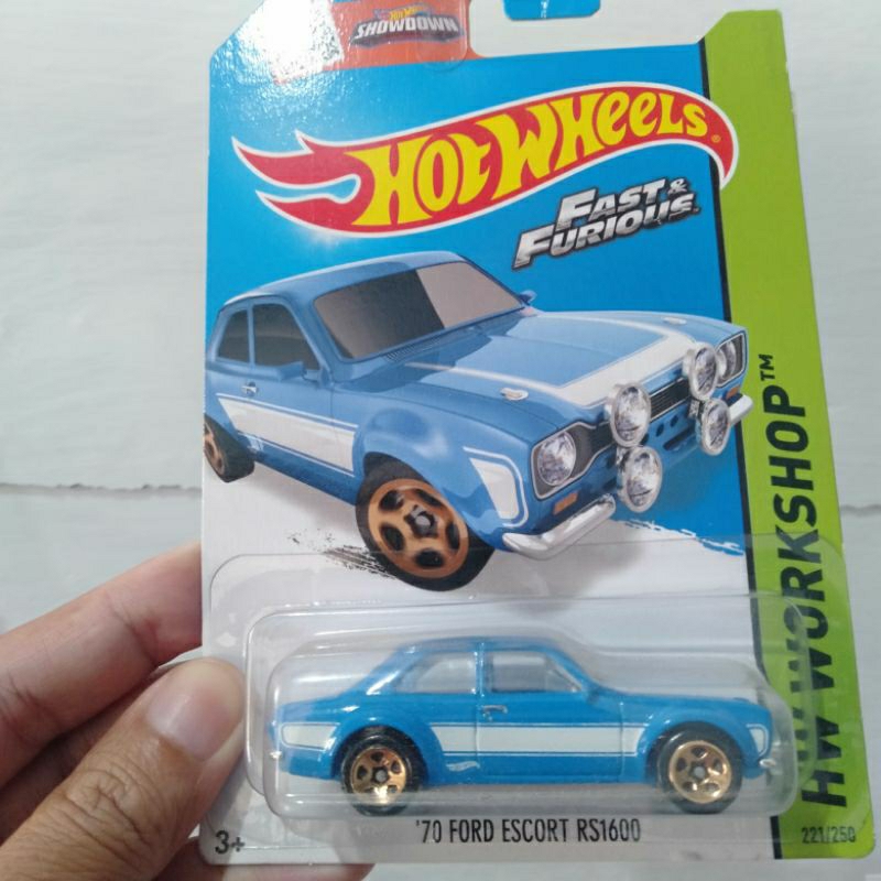 Hotwheels 70 ford escort RS 1600 fast furious