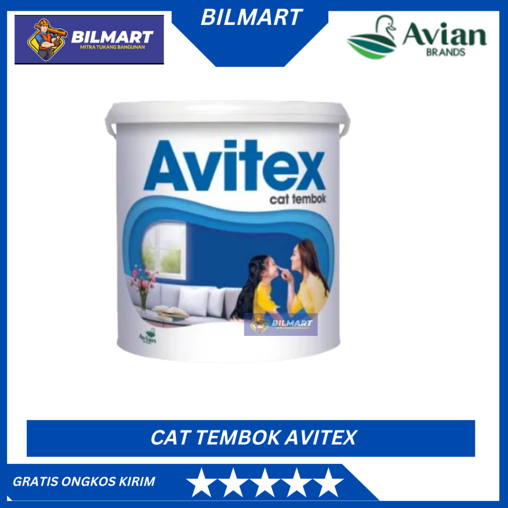 AVITEX CAT TEMBOK 5 KG