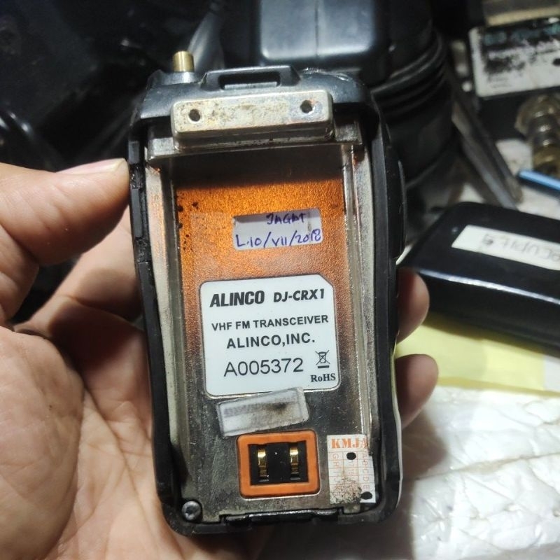 HT ALINCO DJ CRX 1 VHF FM TRANSCEIVER HT ALINCO DJ CRX1