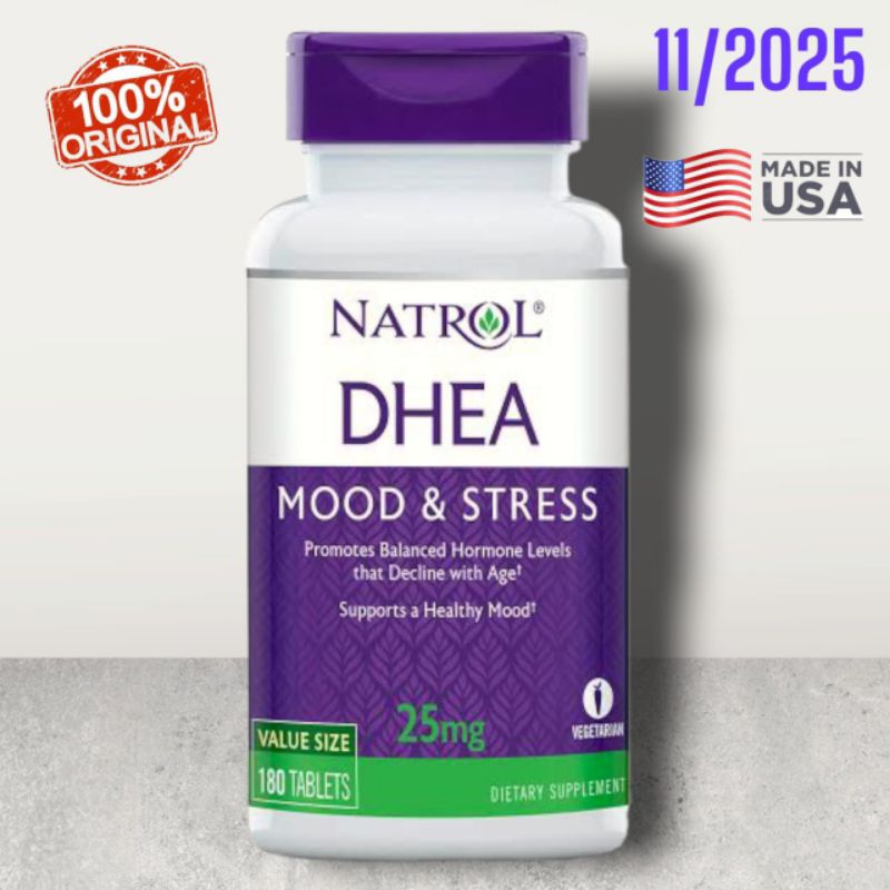 

Dhea Natrol 25 mg 180 tablets