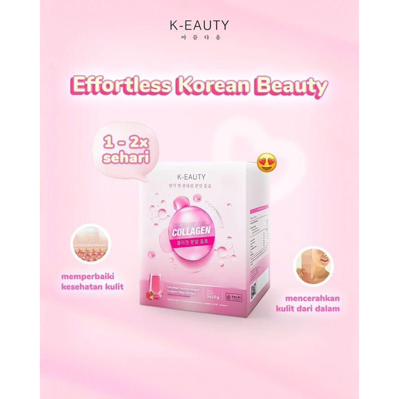 (pink) K-EAUTY COLLAGEN BEAUTY DRINK COLLAGEN PREMIUM KEAUTY COLLAGEN DRINK PREMIUM KEAUTY COLLAGEN 