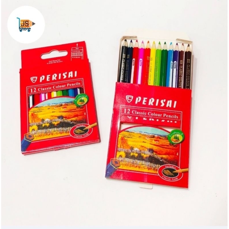 

Pensil Warna 12 warna Pendek Perisai