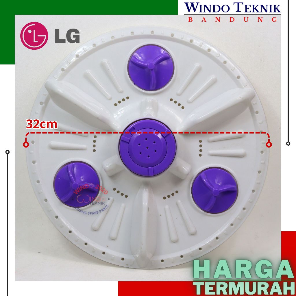 PULSATOR LG 32CM MESIN CUCI 7 KG - WINDO