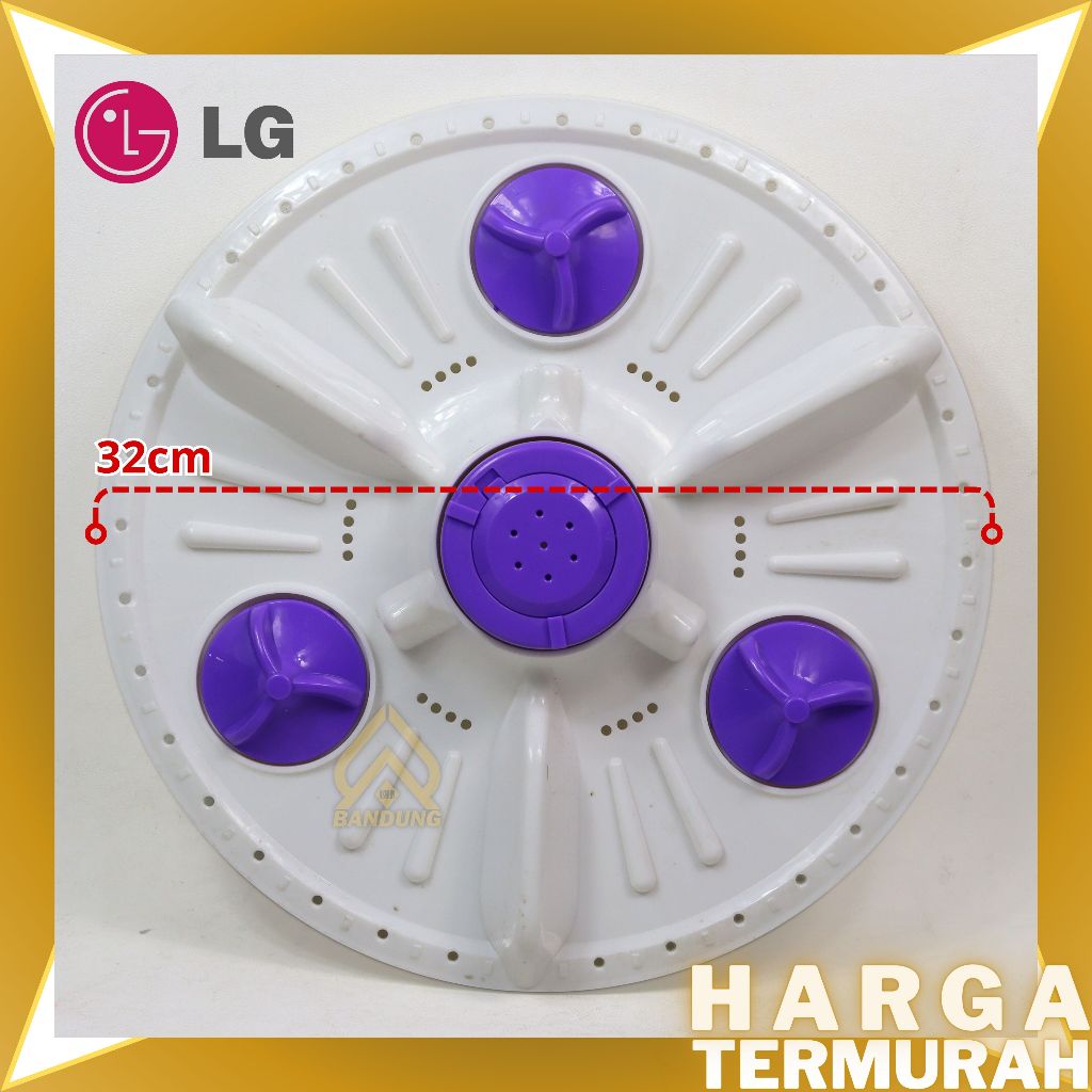 PULSALATOR MESIN CUCI LG | PULISATOR LG 32 cm | PULSATOR LG-E 7 KG | PULLISATOR MESIN CUCI LG 7 KG