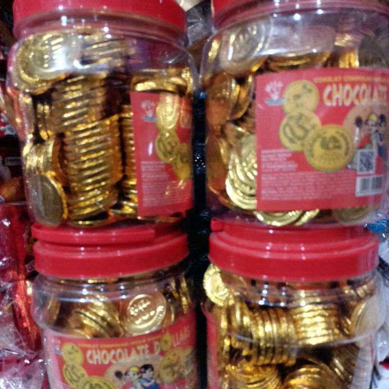 

Coklat Coin toples isi 200pcs