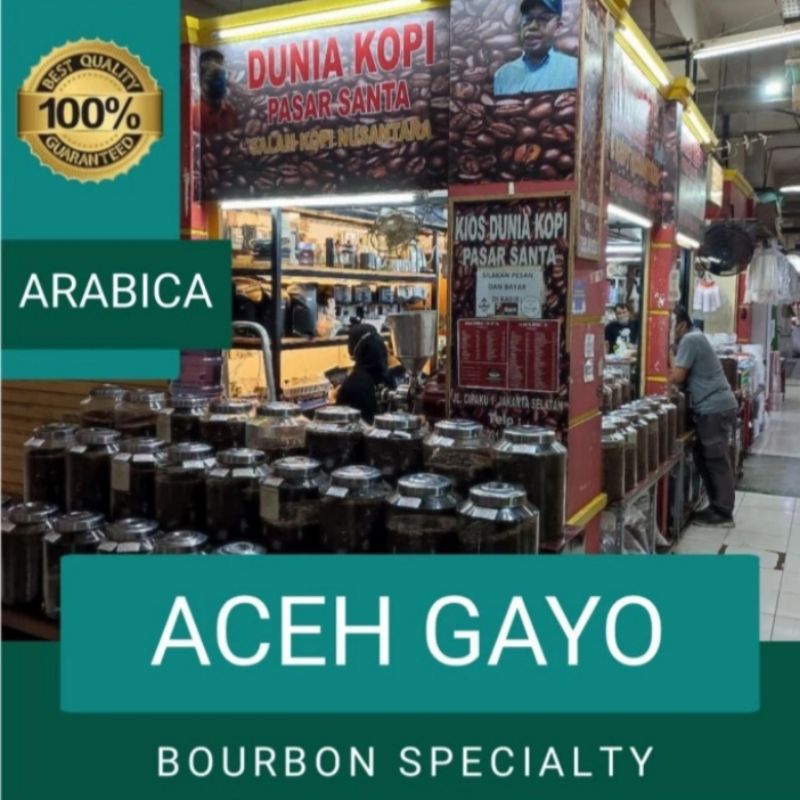 

Kopi Arabika Aceh Gayo Pilihan Dunia Kopi 500 gr