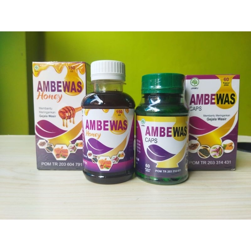 

AMBEWAS HONEY untuk gejala wasir
