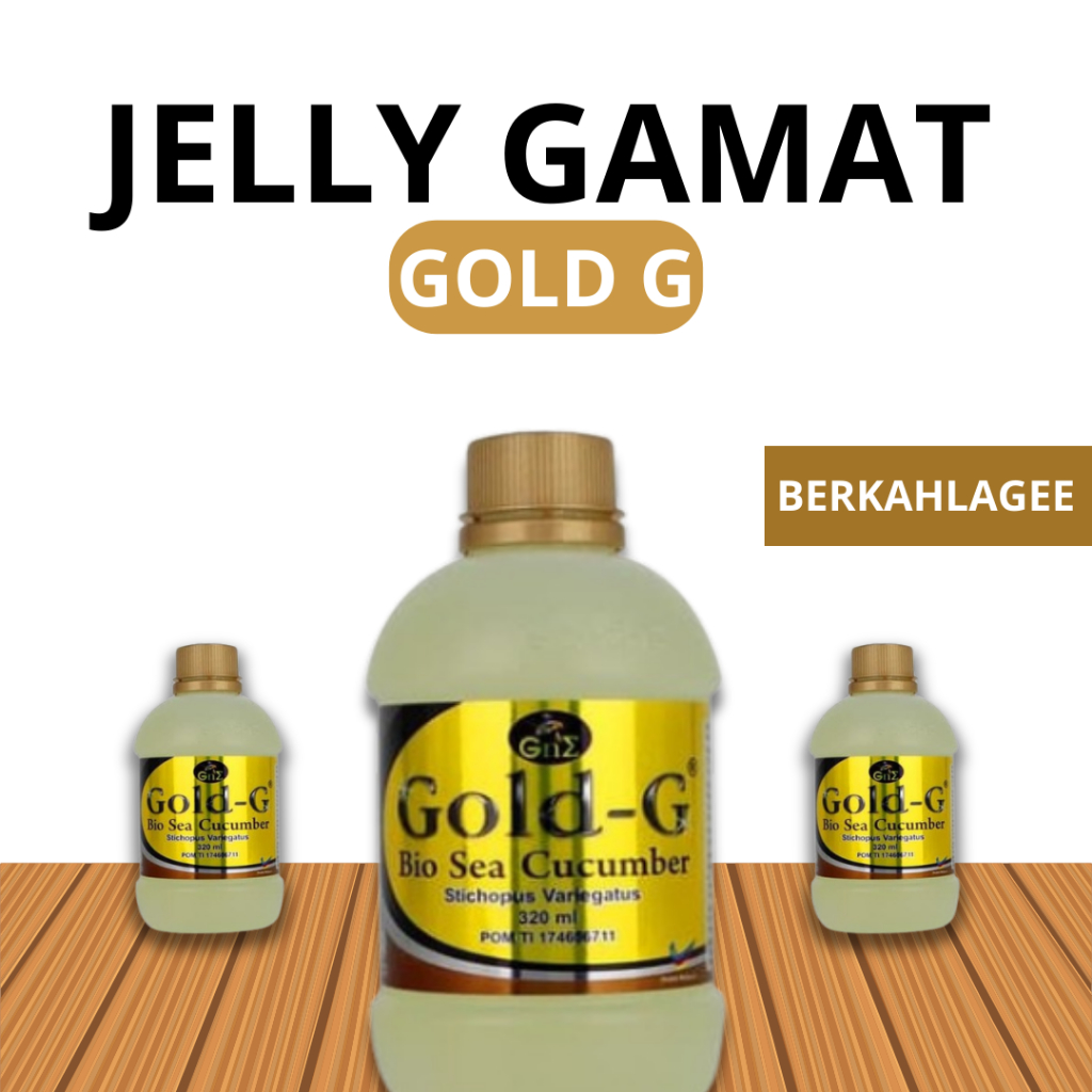 JELLY GAMAT GOLD G 320ml | Jelly gamat asli 100%