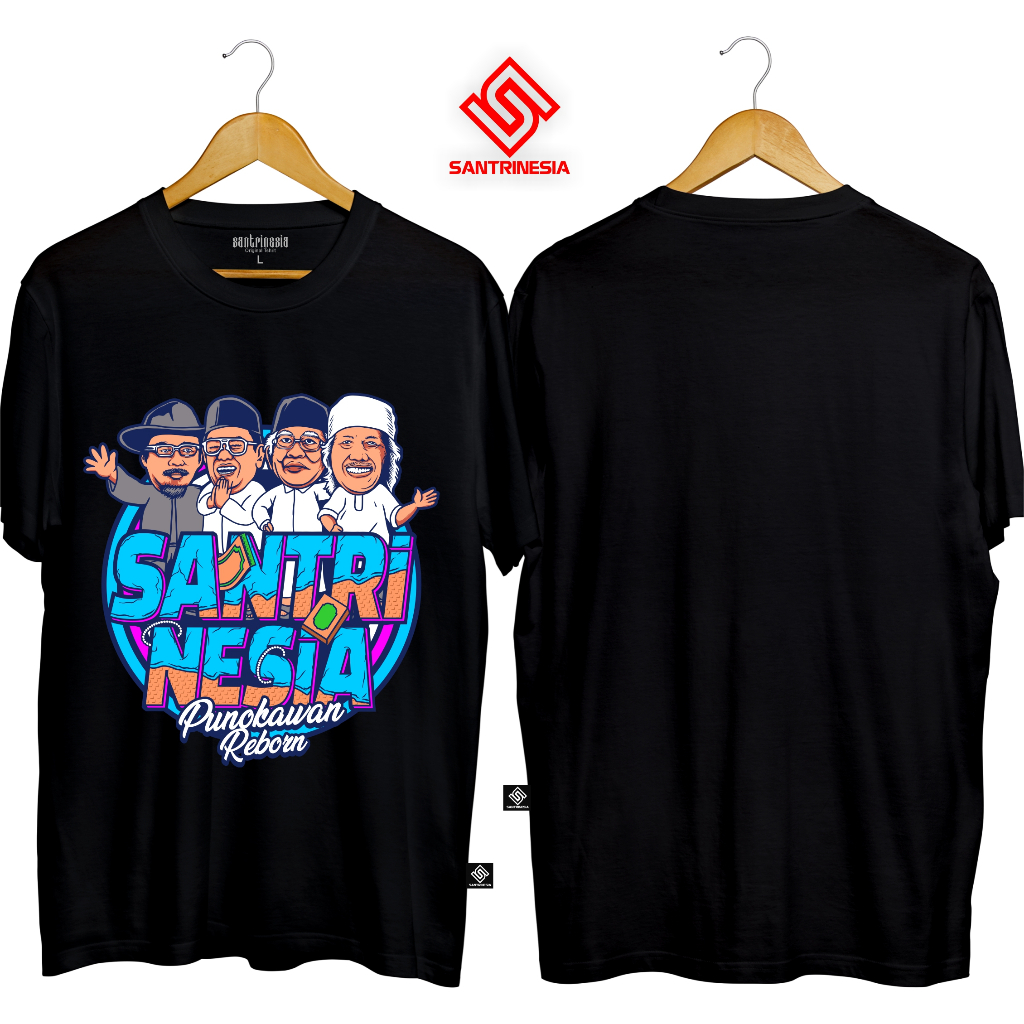 Santrinesia Kaos Punokawan Reborn Gus Dur Cak Nun Sujiwo Tedjo Gus Mus