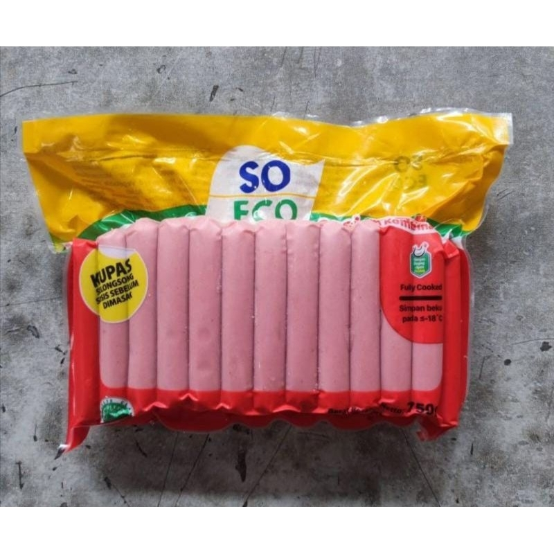 

Sosis SO ECO Ayam 750gr Halal BPOM