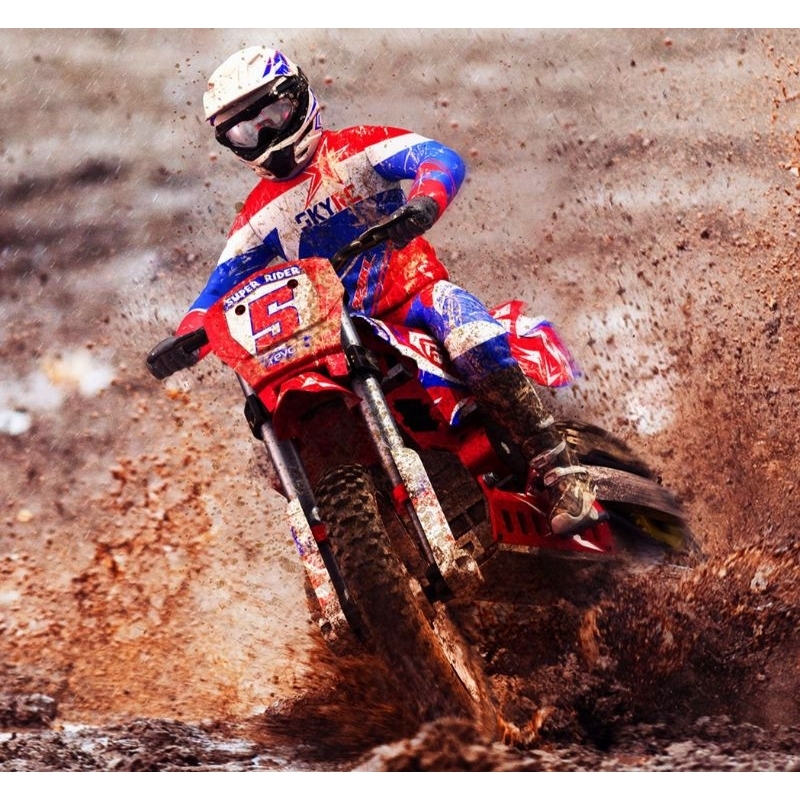 SkyRC Super Rider SR5 RTR 1/4 Brushless Dirt Bike w/2.4GHz Radio, Battery & Charger