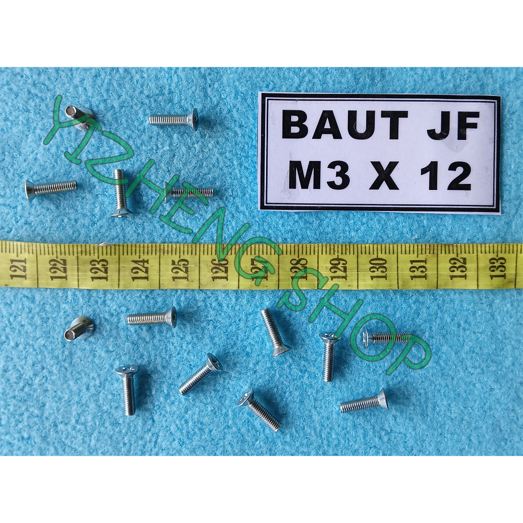 Baut JF M3 X 12