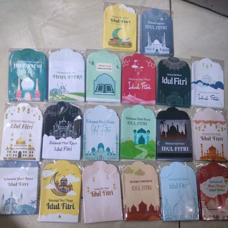 

Amplop lebaran motif 2024 Bebas pilih motif UK.7x11