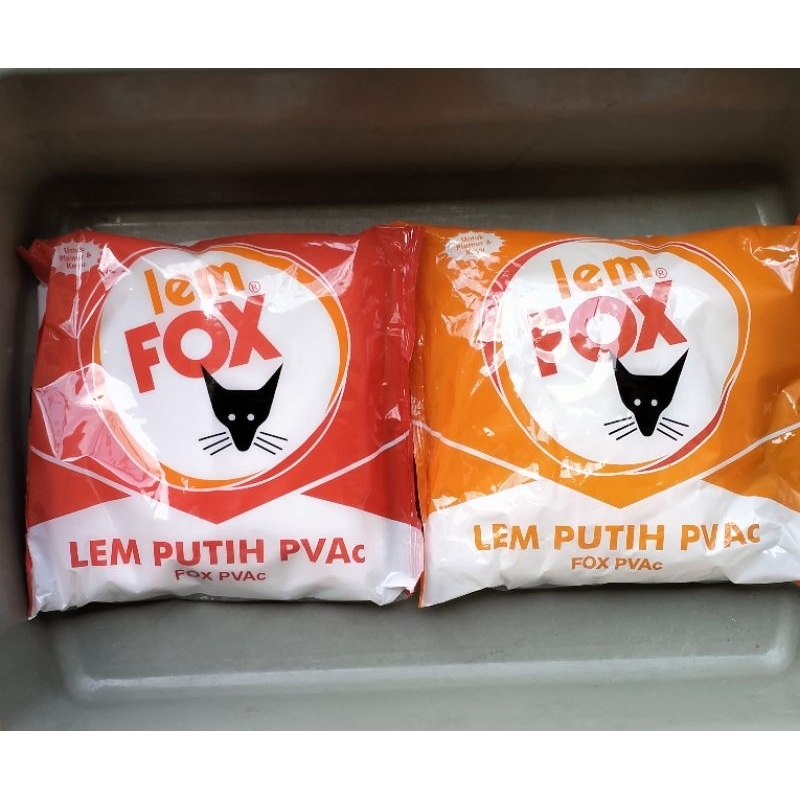 

lem fox pvac orange 700 gr oranye dan merah