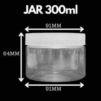 TOPLES PLASTIK 300ML JAR SERBAGUNA
