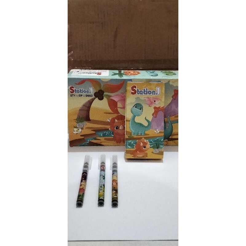

PULPEN GEL KARAKTER ST.1 DINO ST1-GP-DINO STATION 1 (isi 12pcs)