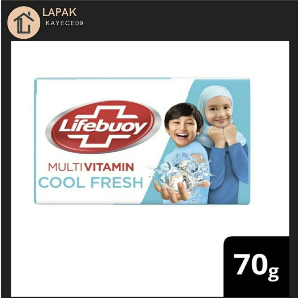 Lifebuoy Sabun Mandi batang cool Fresh
